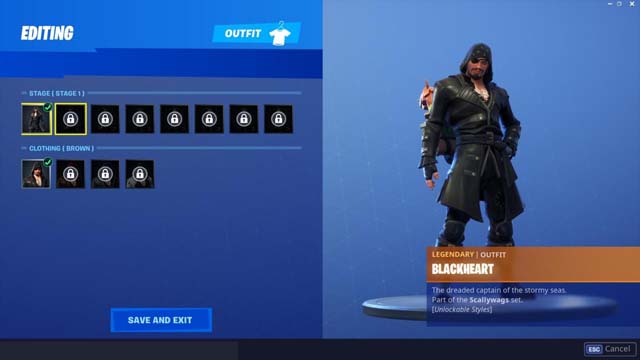 Fortnite Blakheart Skin